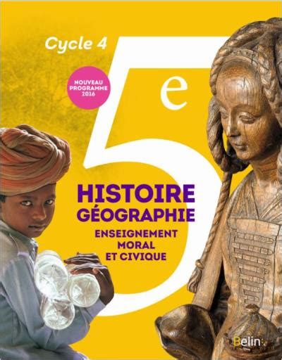 Histoire Geo Emc 5e 2016 Eleve Format Compact Manuel élève Format