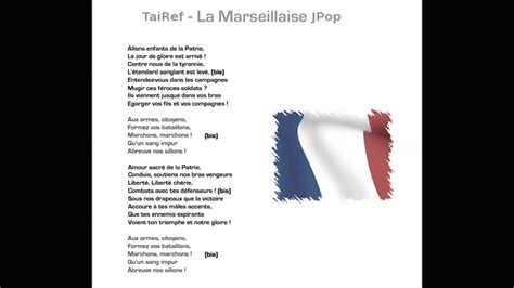 Comment Jouer La Marseillaise Au Piano - TaiRef - La Marseillaise JPOP - YouTube