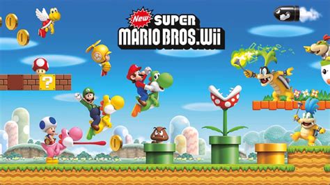 New Super Mario Bros Wii Apk Para Android Rom Nintendo Wii Wii Isos