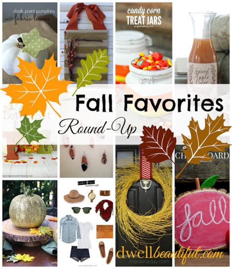 Fall Favorites Project And Recipe Round Up Dwell Beautiful