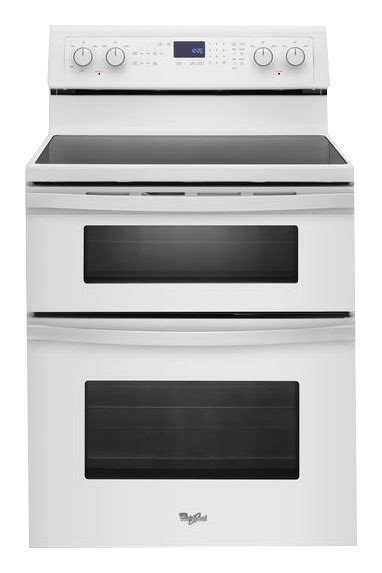 Best Buy Whirlpool 30 Self Cleaning Freestanding Double Oven Electric