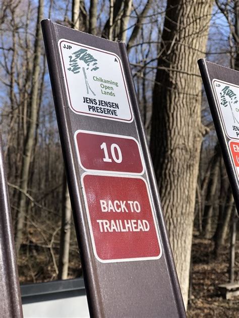 Take A Hike The Art Of Trail Markers Chikaming Open Lands