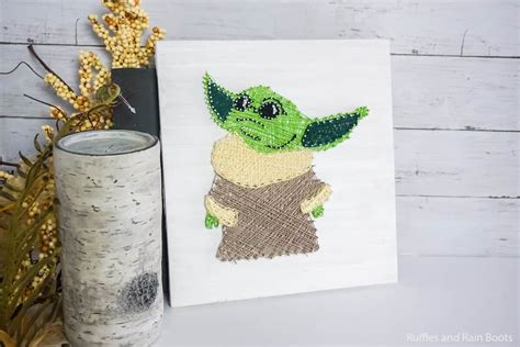 This Baby Yoda String Art Is Out Of This Galaxy Awesome