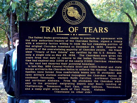 Study America Saturday ~ The Trail Of Tears