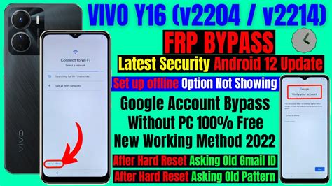 Vivo Y Frp Bypass Latest Security Android Update Set Up Sexiezpicz