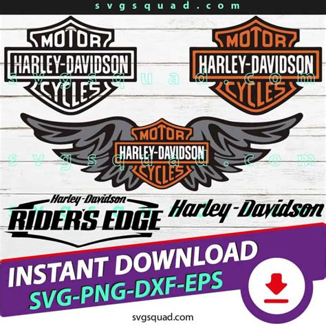 Harley Davidson Svg Vector Cut Files Harley Davidson Logo Svg Png