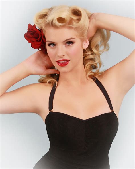 These easy 50's hairstyles only need some pomade for texture and hold, and top them off with a finishing spray to add. 30 Pin up HairStyles: Fashionable and Unique - HairStyles ...