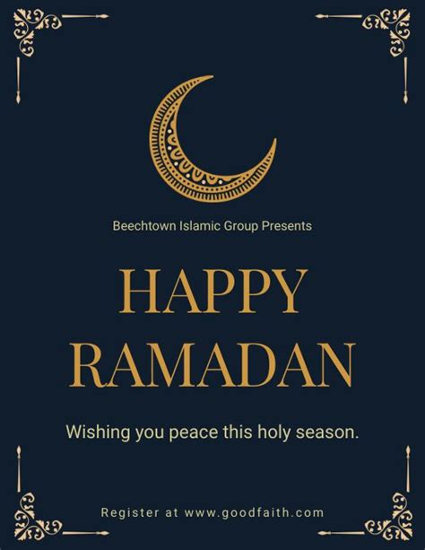 Copy Of Minimal Ramadan Wish Flyer Template Ramadan Wishes Quote