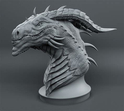 3d Printable Dragon