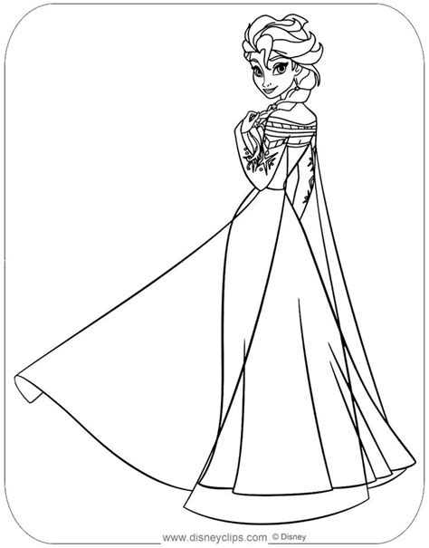 Frozen 2 had its world premiere at the dolby theatre in. Free Elsa Coloring Pages Printable - Free Coloring Sheets ...