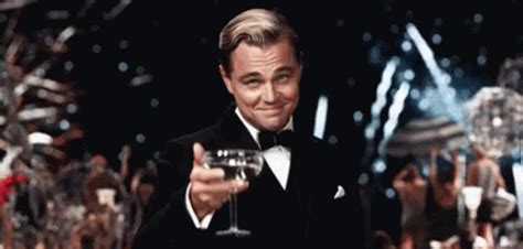 600 x 335 animatedgif 6991kb. Great Gatsby - Great GIF - LeonardoDiCaprio Great Drink - Discover & Share GIFs