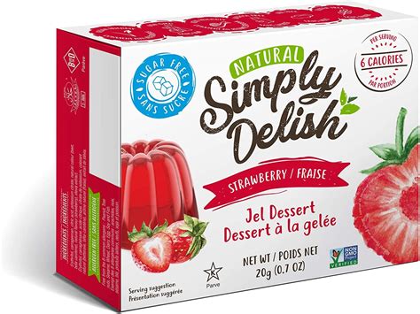 simply delish strawberry jel dessert 20 g au pantry food and drinks