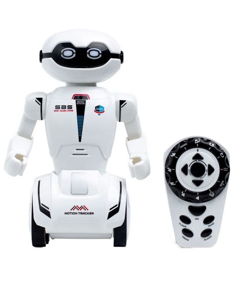 Silverlit Macrobot Blå Robot Med Fjernkontroll Bevegelsessensor 88045