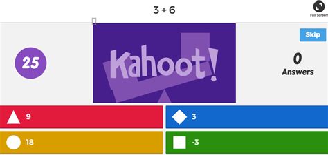 Kahoot Right Answer Screen Multi Select Quiz Answers Drive Deeper