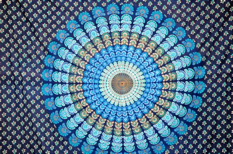 Blue Tapestry Wallpaper - WallpaperSafari