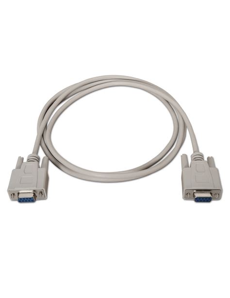 Aisens Cable Serie Null Modem Db9 Hembrahembra 18m Beige Online