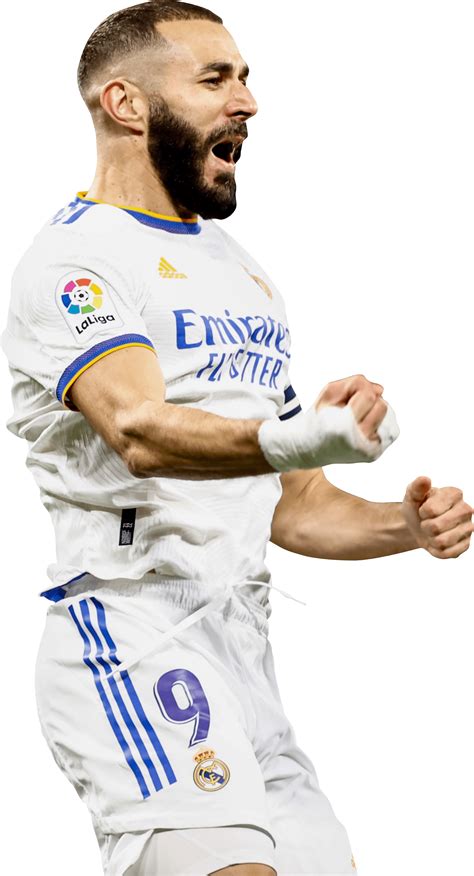 Karim Benzema Real Madrid Football Render Footyrenders