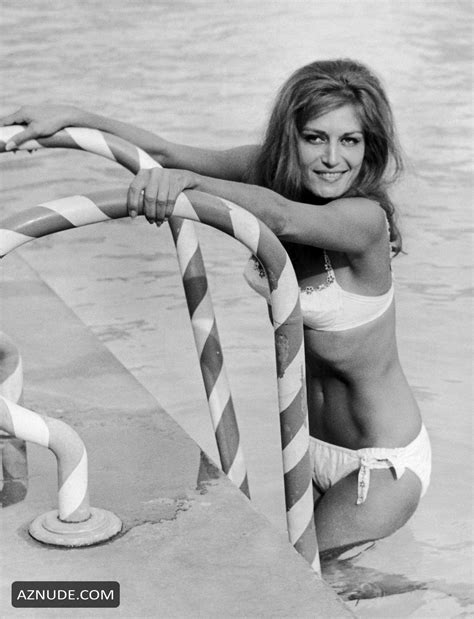 Dalida Tanning On The Beach In Rome During Her Day Off