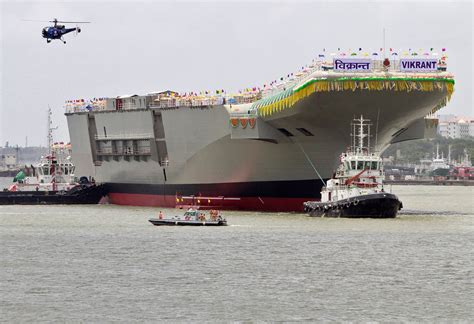 India is fast-tracking the development of its new aircraft carrier in ...