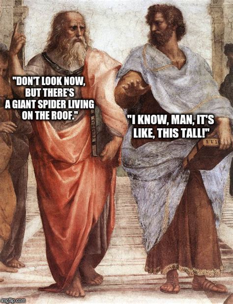 Plato And Aristotle Imgflip