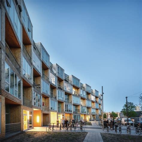 Big Builds Stacked Prefab Affordable Housing In Denmark Builder