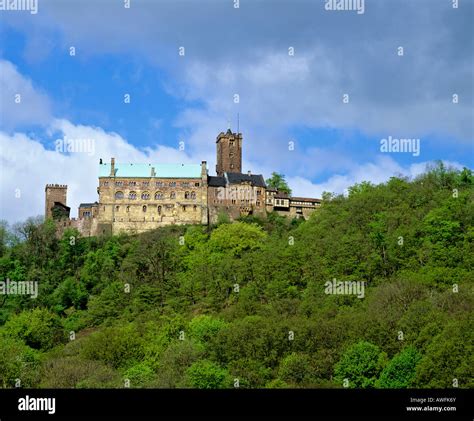 Wartburg Castle Eisenach Thuringian Forest Thuringia Germany