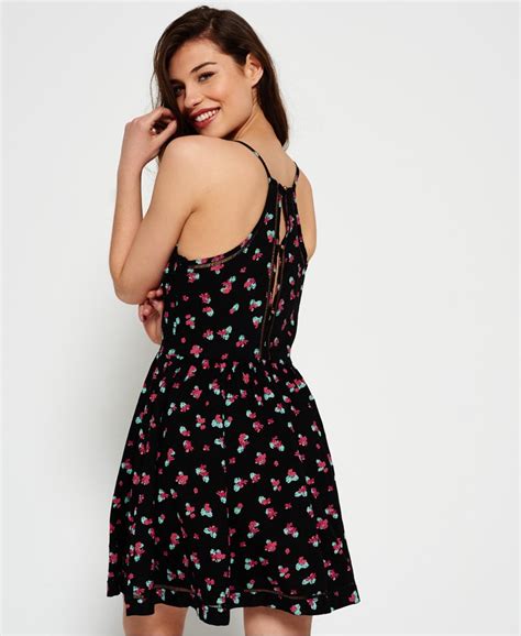 Womens Ditsy Floral Dress In Ditsy Floral Superdry Uk