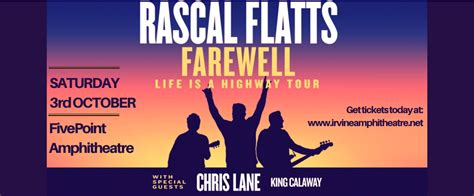 Rascal Flatts Tickets 3rd October Fivepoint Amphitheatre