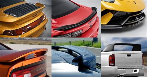 What Is A Car Spoiler Types Of Spoilers Working Material Advantages Disadvantages