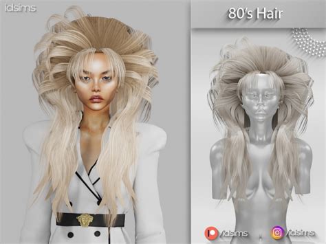 80s Hair The Sims 4 Download Sims Hair 80s Hair Sims 4