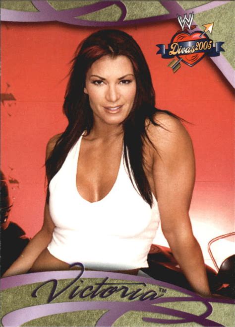 2004 Wwe Divas 2005 Fleer Victoria No22 Pro Wrestling Fandom