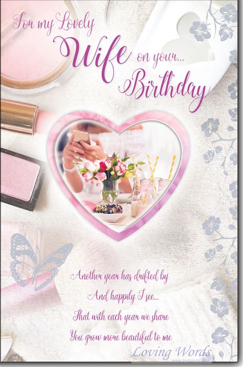 Lovely Wife Birthday Greeting Cards By Loving Words