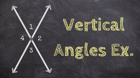 What Are Examples Of Vertical Angles Youtube