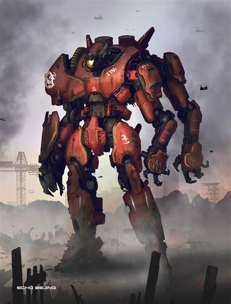The Art Of The Giant Robots Of Pacific Rim Pacific Rim Giant Robots Robot Concept Art