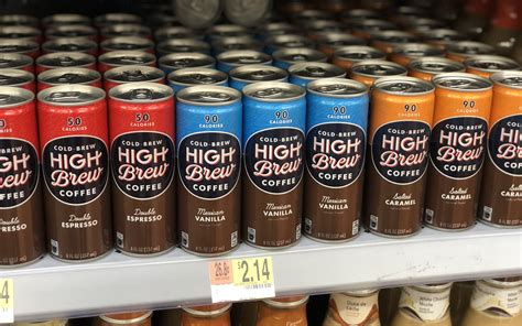 High Brew Cold Brew Coffee Cans Just 139 After Cash Back At Walmart