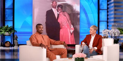Michael B Jordan Admits More Than He Wanted To About His High School Prom Date Video Ellen