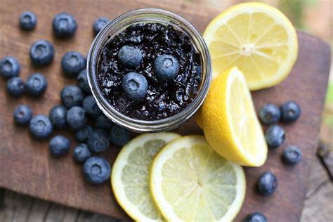 Blueberry Chia Jam With Lemon And Honey Woolymossroots