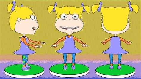 Rugrats Angelica Pickles Free 3d Model Blend