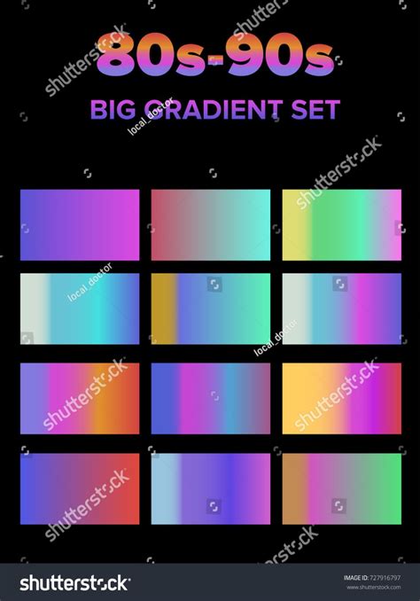 80s Neon Color Palette