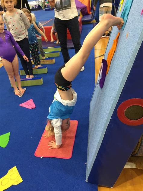 Jnr Gym Kids Handstands In Gymnastics Delta Gymnastics Brisbane