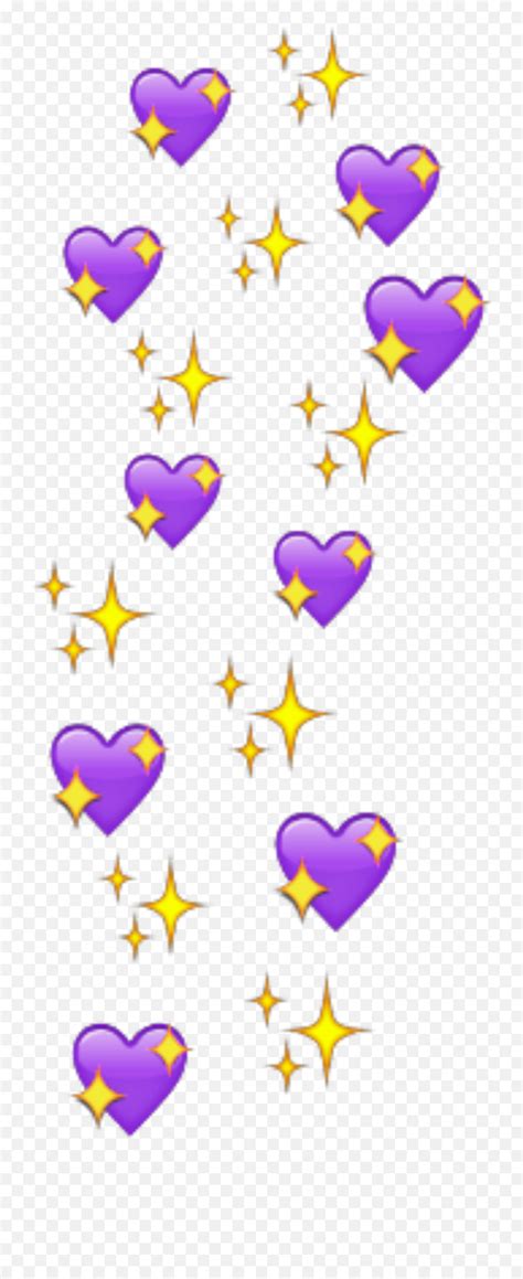Purple Heart Hearts Emoji Emojis Heartemoji Aesthetic Heart Emojis Png Meme Purple Heart Emoji