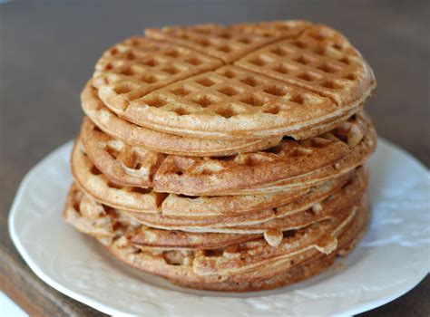 Recipe Whole Wheat Waffles 100 Days Of Real Food
