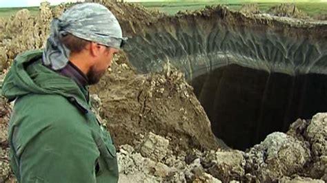Mysterious Giant Hole In Siberia Russia New Photos Video Details Emerge The Weather Channel