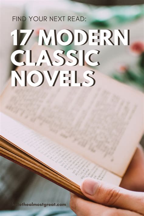 17 Modern Classic Novels Kate The Almost Great Boston Lifestyle Blog Best Books To Read