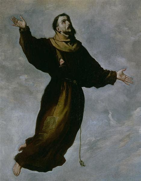 The Levitation Of Saint Francis Francisco De Zurbaran
