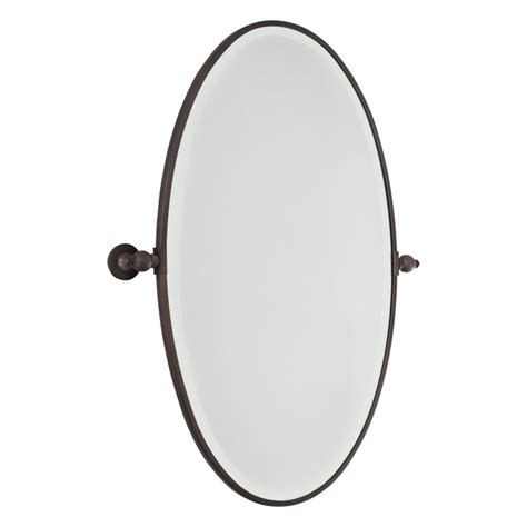 Mirrors can be installed with wall anchors, french cleats, mirror clips, or mirror mastic. Minka Lavery 1432-267 Dark Brushed Bronze Extra Large Oval ...