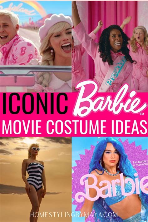 Iconic Barbie Movie Halloween Costume For Women Ideas Barbie Halloween Barbie Costume Barbie