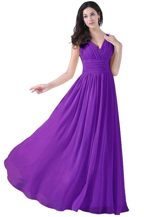 Pin On Maid Of Honor Dress Purple Plus Size