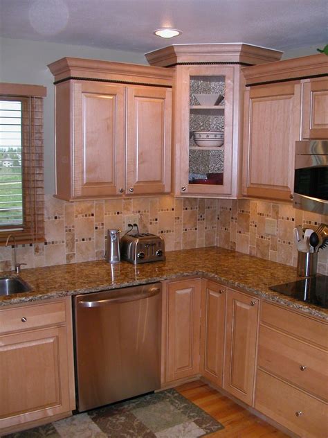 Remodeled Kitchen In Natural Maple Farmhouse Style Kitchen Kitchen