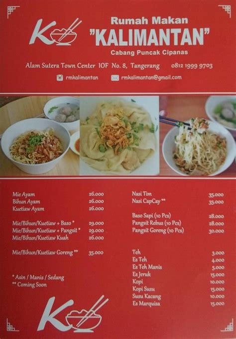 Gambar tentang Rumah Makan Kalimantan Info Kuliner